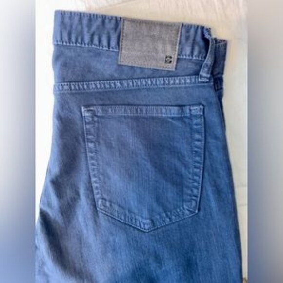Mens Bonobos NWT straight fit medium blue stretchy cotton Jeans size 33/28 - Picture 2 of 7